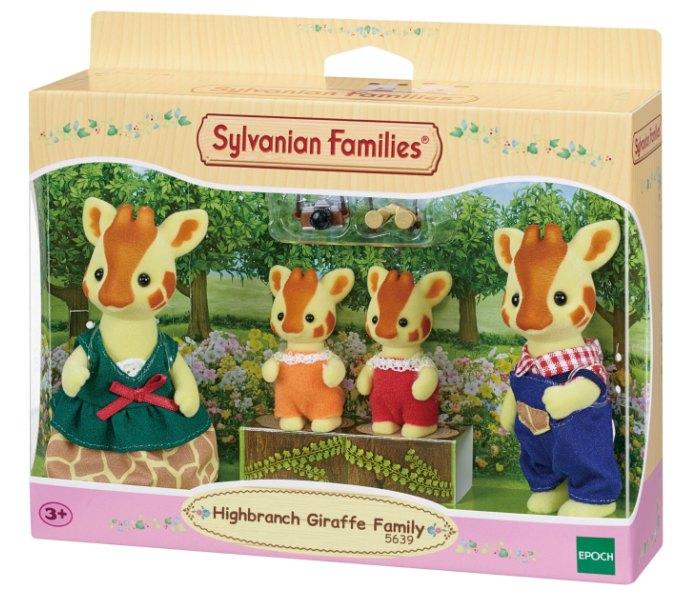 SYLVANIAN FAMILIES Figurice Highbranch Giraffe Family