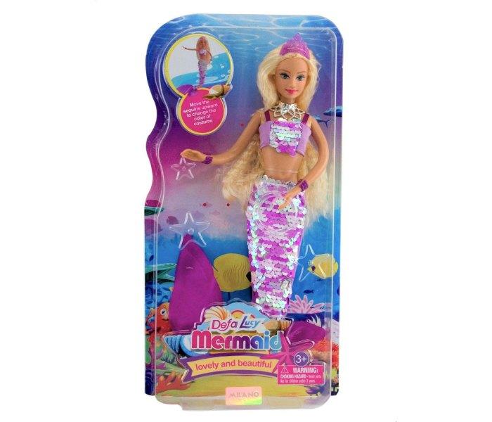 Defa igračka lutka Lusi sirena, šarena