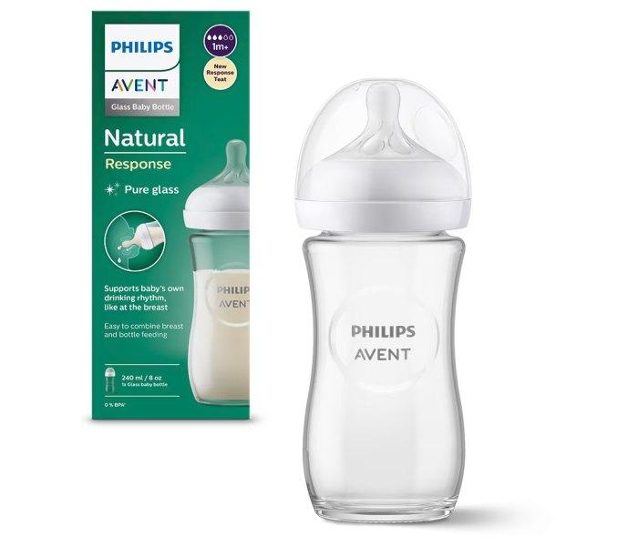 Philips Avent Boca natural response staklo 240ml 933/01