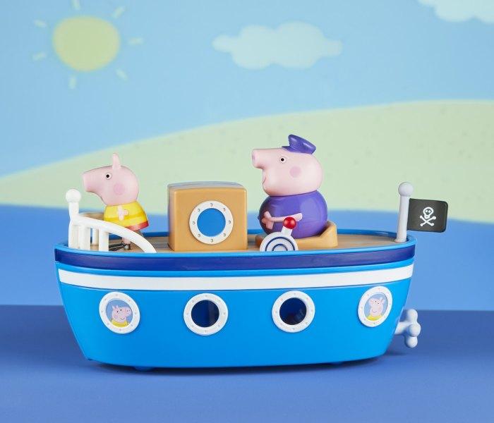 HASBRO Figurice Peppa Pig Grandga Pigs Cabin boat