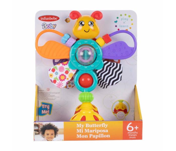 INFUNBEBE Igračka za bebe Moj leptir šarena