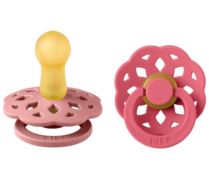 BIBS Boheme Cucle, 0-6m, 2 komada, Dusty Pink & Coral