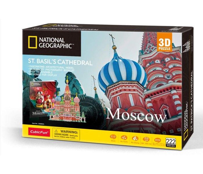 CUBIC FUN Puzzle 3D St Basil Cathedral DS0999h