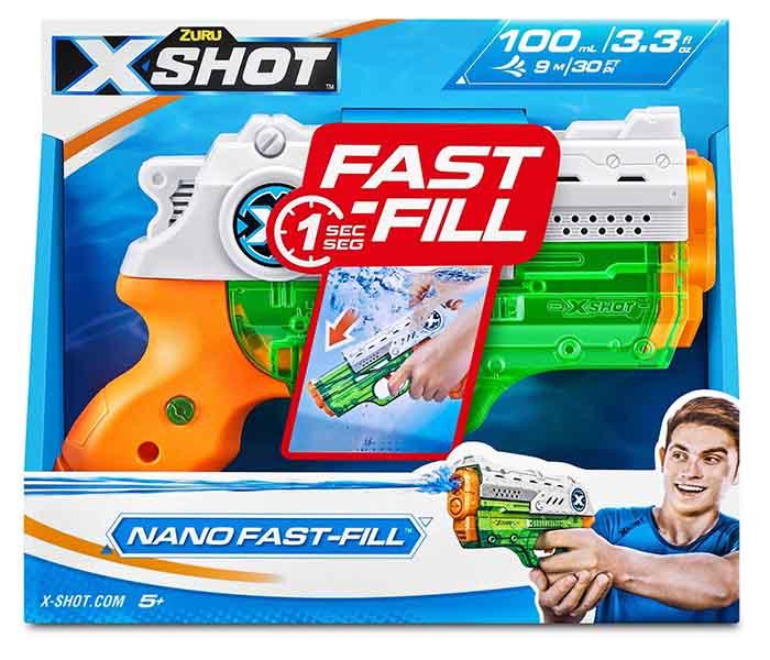 X SHOT Pištolj na vodu Nano Fast Fill