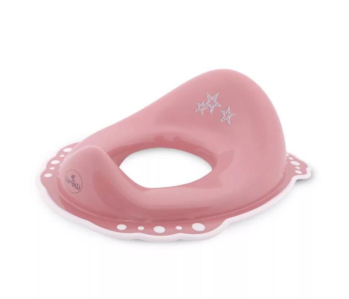 LORELLI Dečiji anatomski adapter za WC šolju Little stars roze