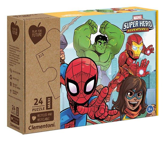 CLEMENTONI Puzzle 24 dela Maxi Pff - Marvel Superhero 2020