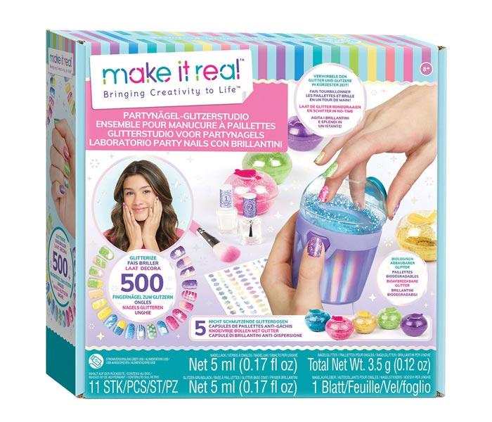 Make It Real Dizajn set za decu Party Nail Glitter