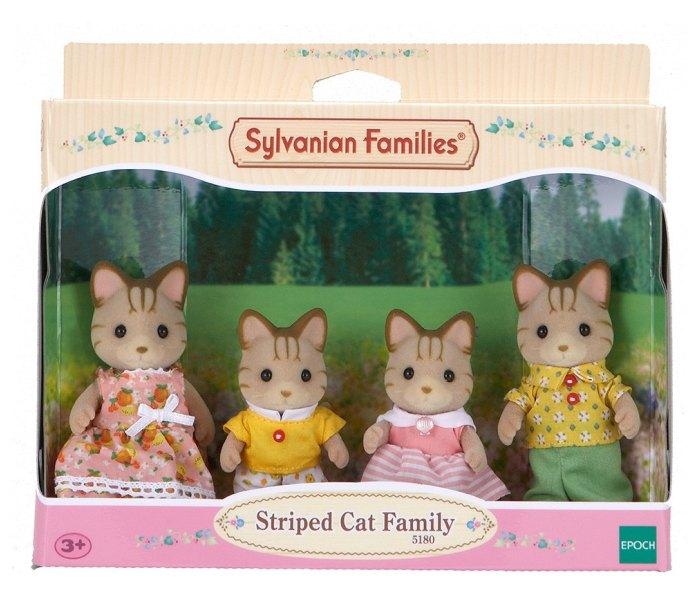 SYLVANIAN FAMILIES Figurice Striped Cat Family