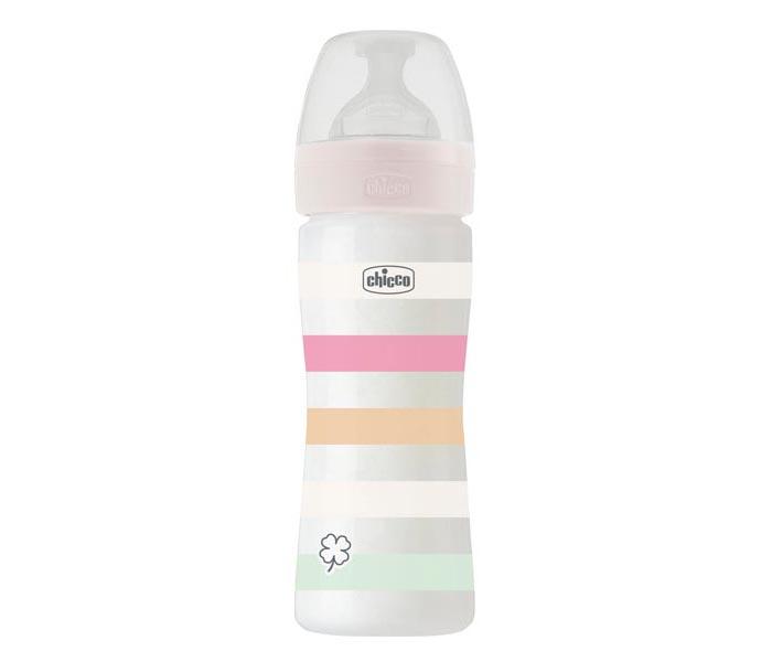 Chicco Wb Plastična flašica za devojčice, 250ml