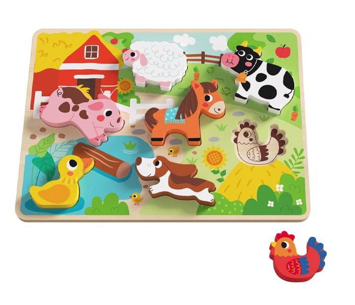 TOOKY TOY 3D umetaljka Farma