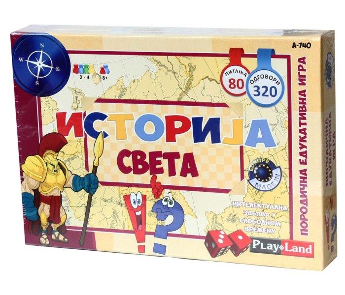 PLAY LAND Edukativna igra Istorija sveta