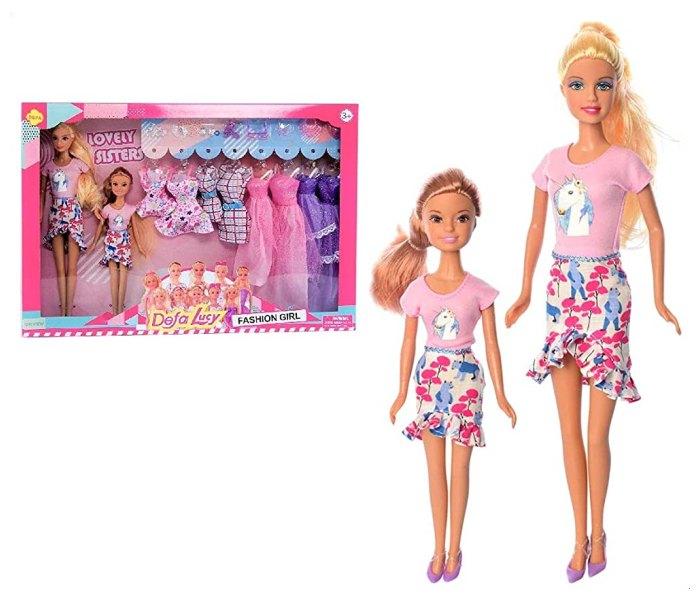 Defa lutka igračka Lusi set sa haljinama, šarena