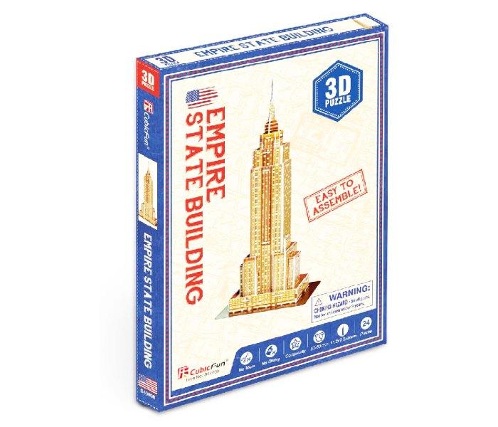 CUBIC FUN Puzzle 3D Empire State Building S