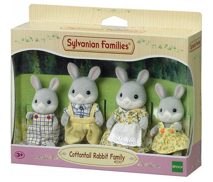 SYLVANIAN FAMILIES Figurice Cottontail Rabbit Family