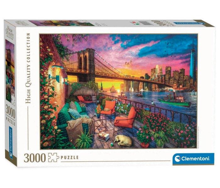 CLEMENTONI Puzzle 3000 delova Manhattan Balcony