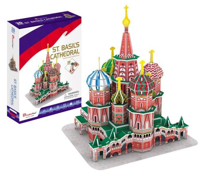 CUBIC FUN Puzzle 3D St. Basils Cathedral C239h