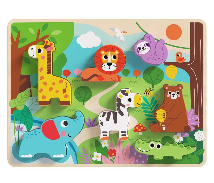 TOOKY TOY 3D umetaljka Divlje životinje