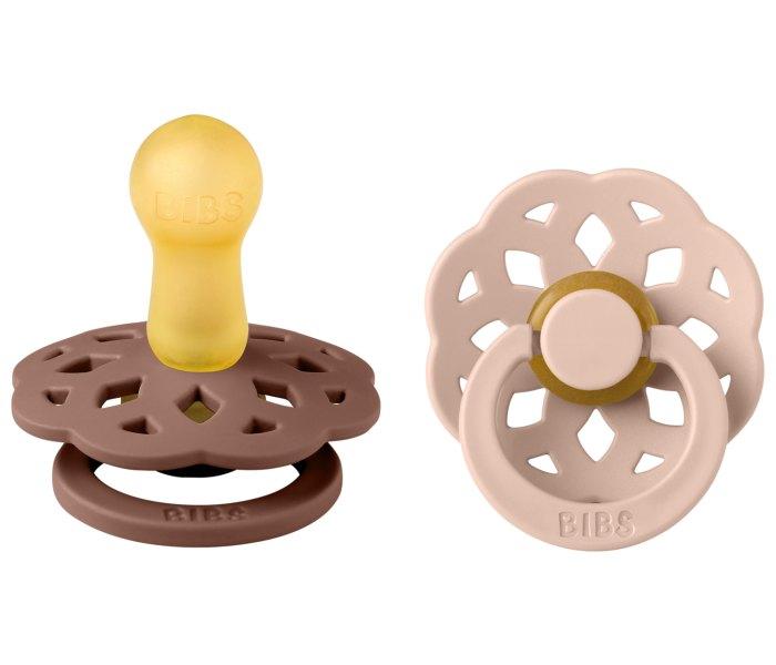 BIBS Boheme Cucle, 0-6m, 2 komada, Woodchuck & Blush