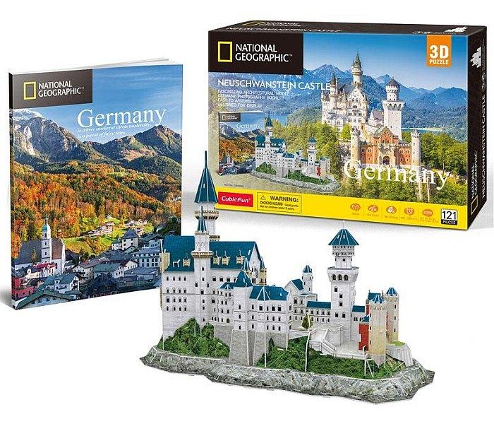 CUBIC FUN Puzzle 3D Neuschwanstein Castle
