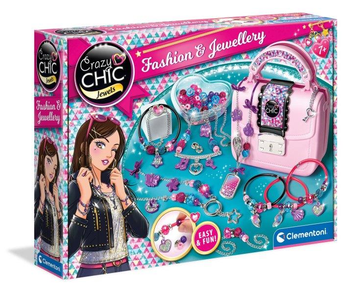 Clementoni Set za devojčice CRAZY CHIC FASHION AND JEWLERY
