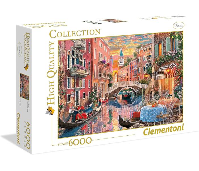 CLEMENTONI Puzzle 6000 delova Venice Evening Sunset