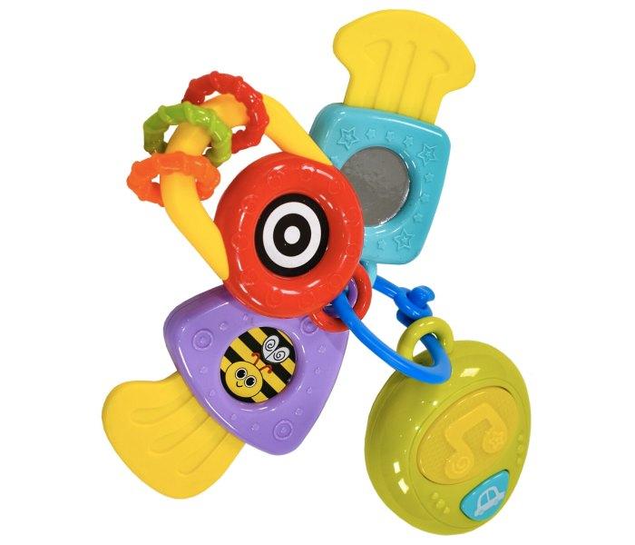 Infunbebe Igračka za bebe 1st teething keys šarena