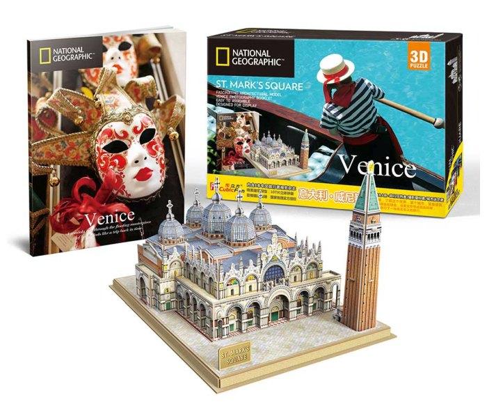 CUBIC FUN Puzzle 3D St. Mark's Square DS0980h