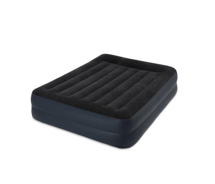 INTEX Sofa na naduvavanje 203x152cm, Queen pillow rest, Crna