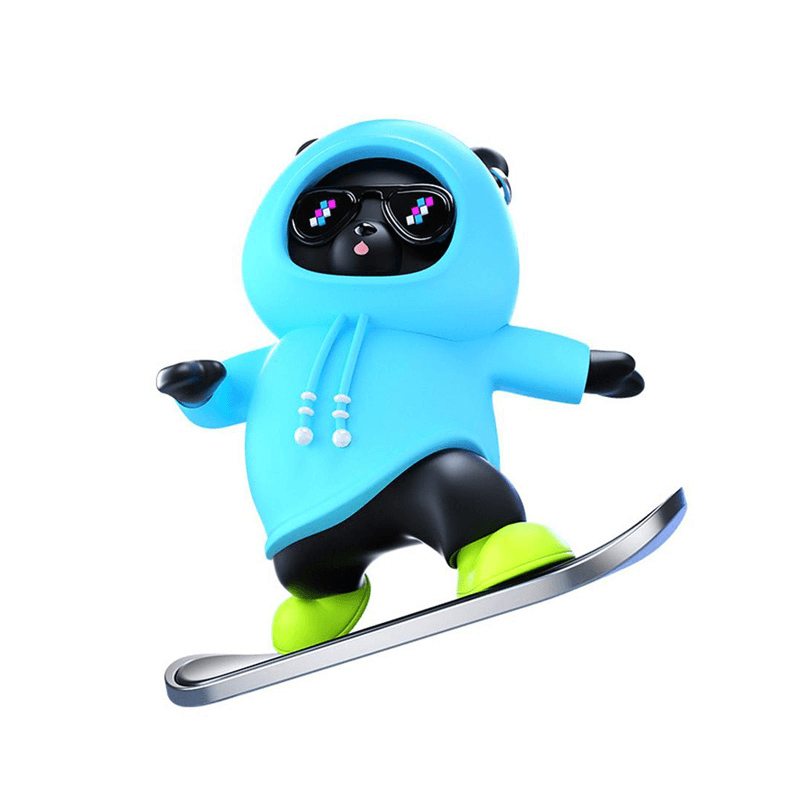 Auto igracka JWD Snowboard Teddy, Plava