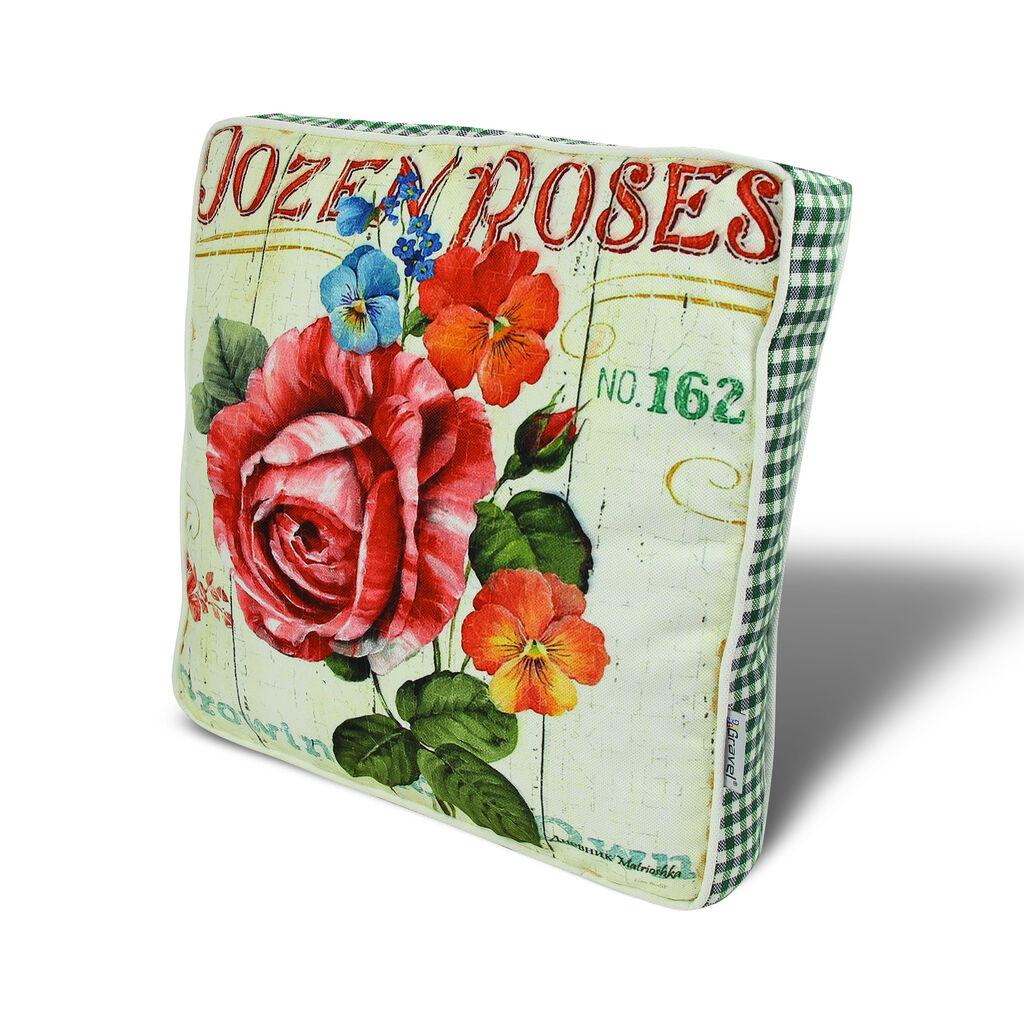 Aberto Design Dekorativni jastuk YM1041, 42x42 cm, Šareni