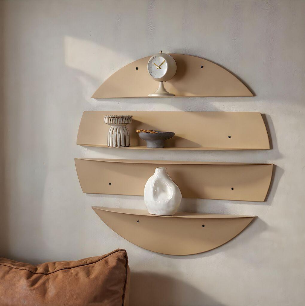 Hanah Home Zidna polica Vlnt118Cp, Krem