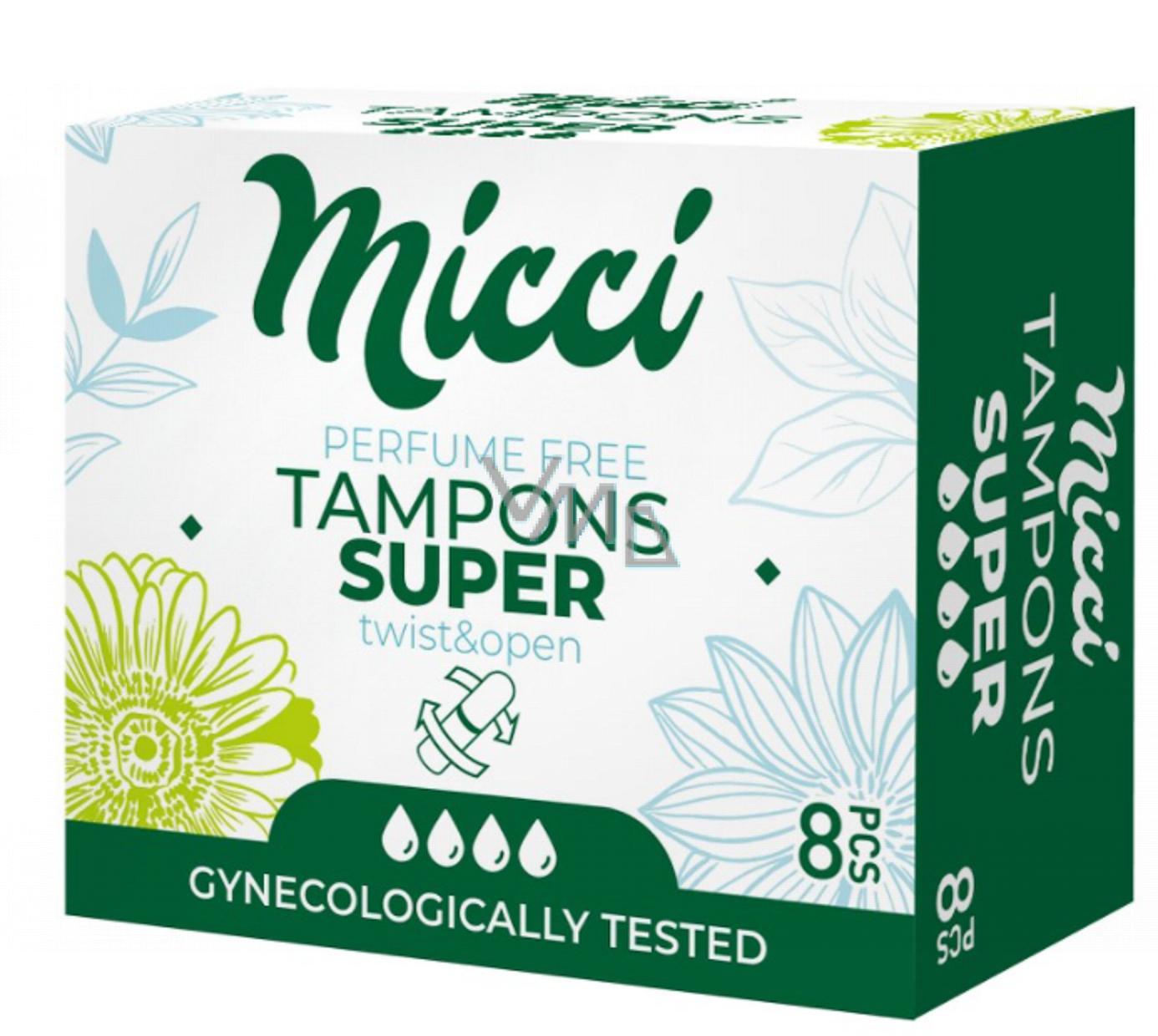 MICCI Tamponi Super, 8 komada