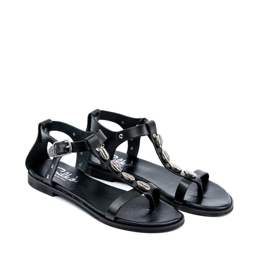 SILKO Ženske sandale CB06, Crne