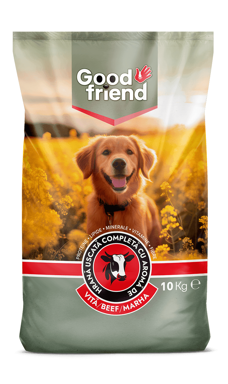GOOD FRIEND Kompletna hrana za odrasle pse sa govedinom, 10 kg