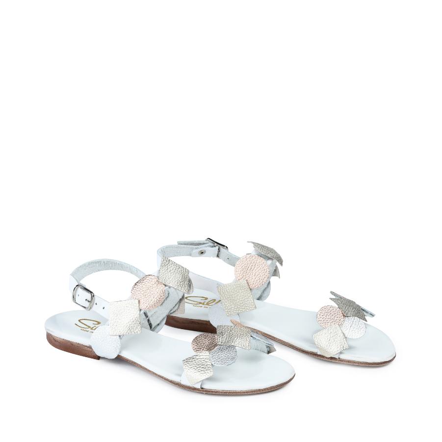 SILKO Ženske sandale PM/31, Bele