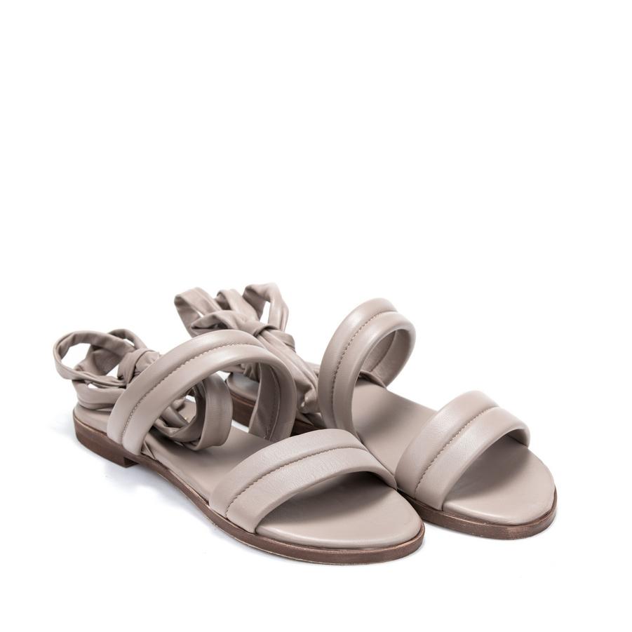 SILKO Ženske sandale P121 GL, Krem