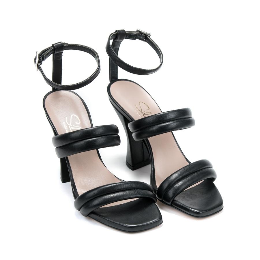 SILKO Ženske sandale NADINE18, Crne