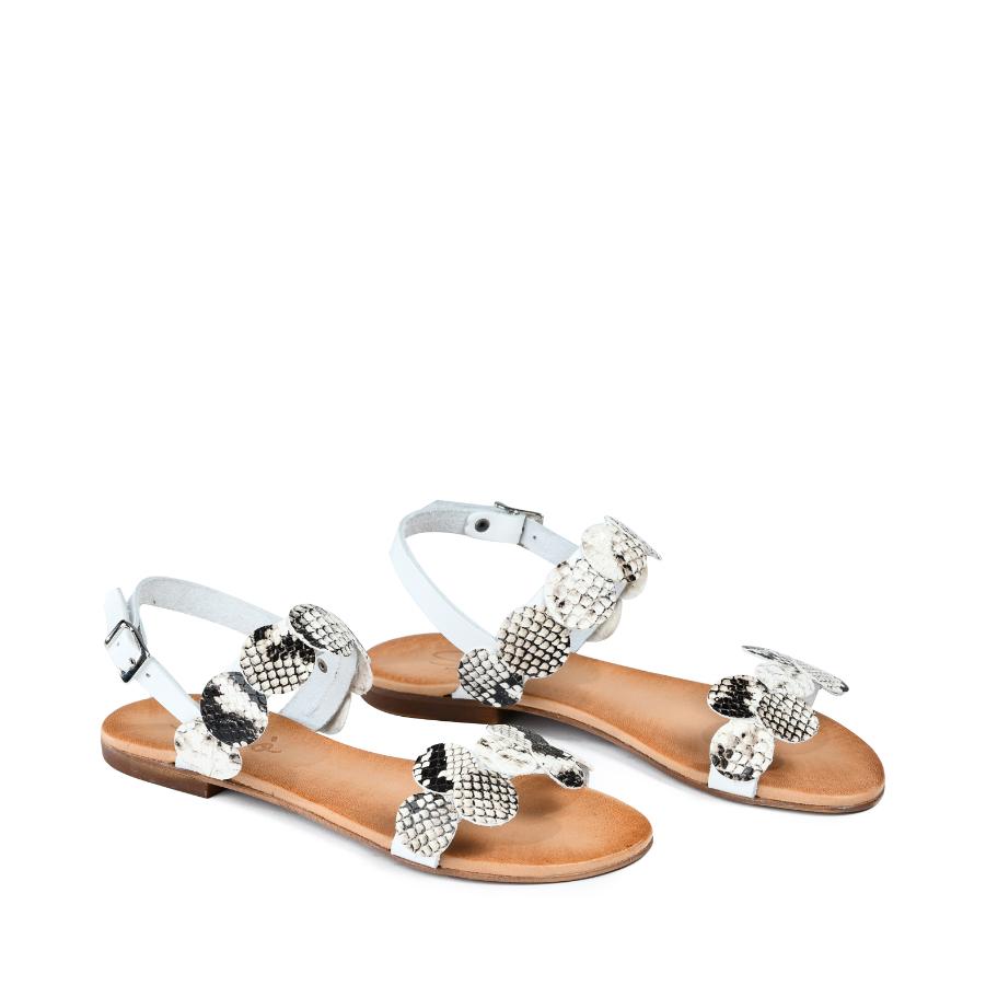 SILKO Ženske sandale PM/31, Bele