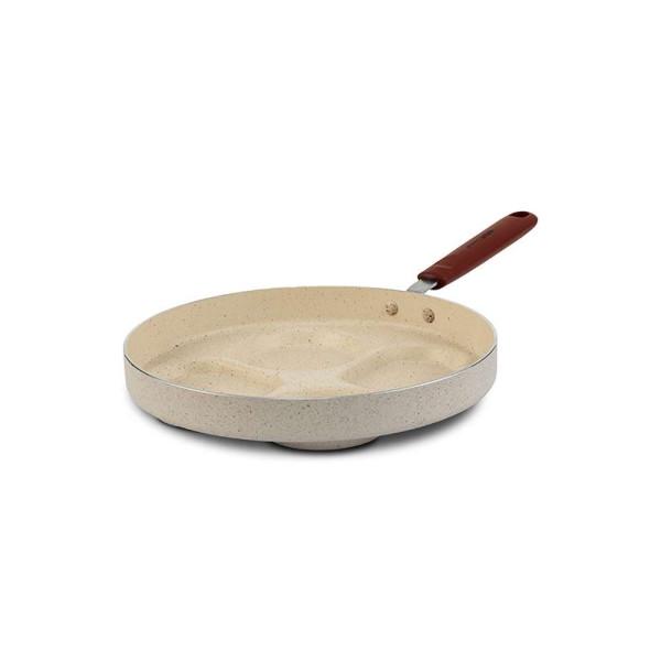 NAVA Tiganj za mini palačinke 26cm terrestrial granitni premaz, Bež