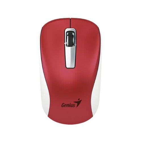 Genius Bežični miš NX-7010, 1600 DPI, USB, Belo-crveni
