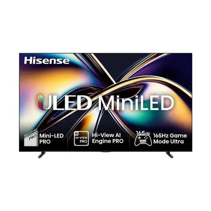 Hisense Televizor 100U8Q 100", MiniLED, 4K UHD, 165Hz, Crni