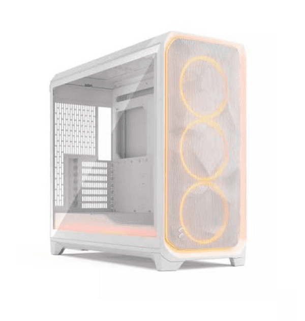 Fractal Design Kućište Meshify 3 XL Ambience Pro, Full Tower, RGB, Belo