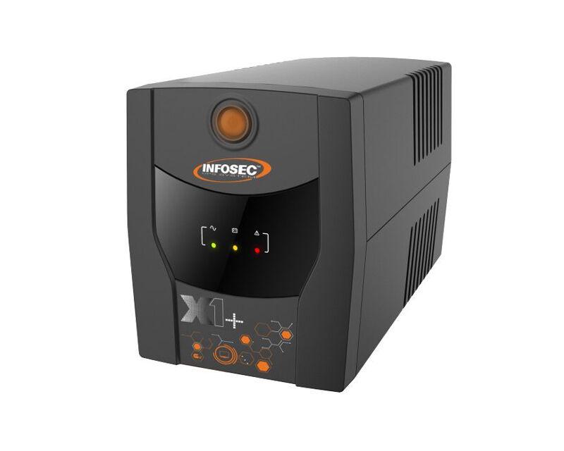 Infosec Communication UPS X1+, 900 W, Crni