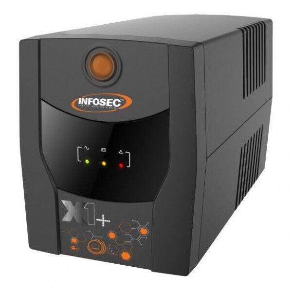 Infosec Communication UPS X1+,  500W, Schuko