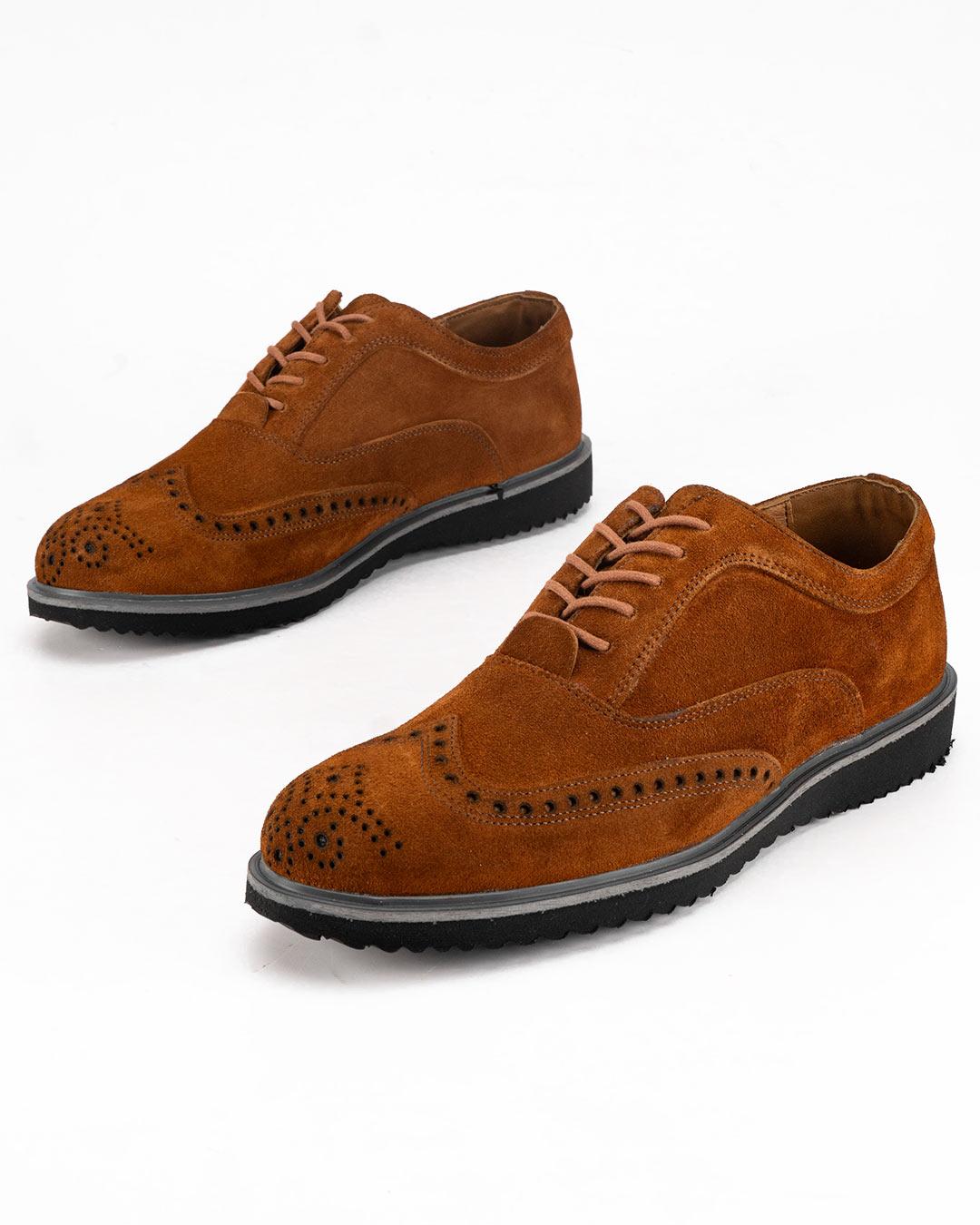 LA FORCE Muške kožne cipele YK-4914-1, Braon