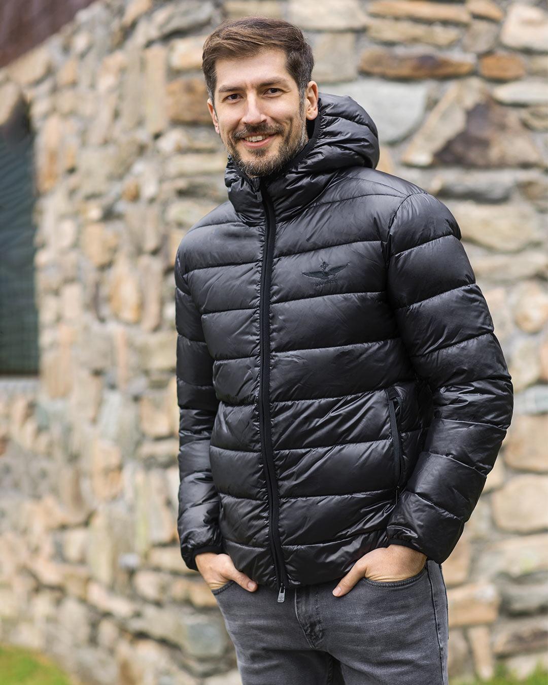 INVENTO Muška jakna Gant, Crna