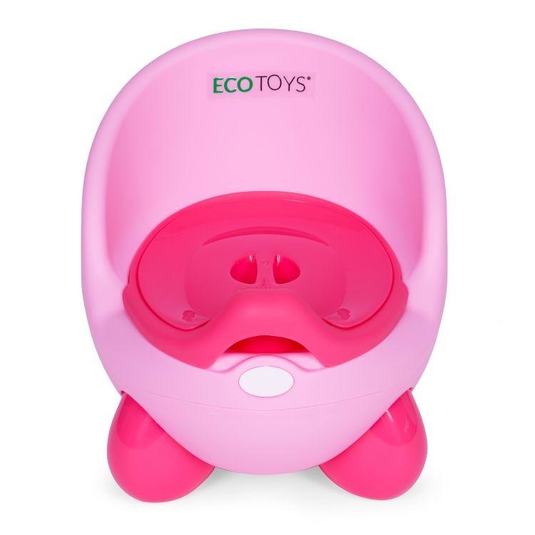 ECOTOYS Noša za decu sa uklonivim umetkom i neklizajućim nogicama, Roze