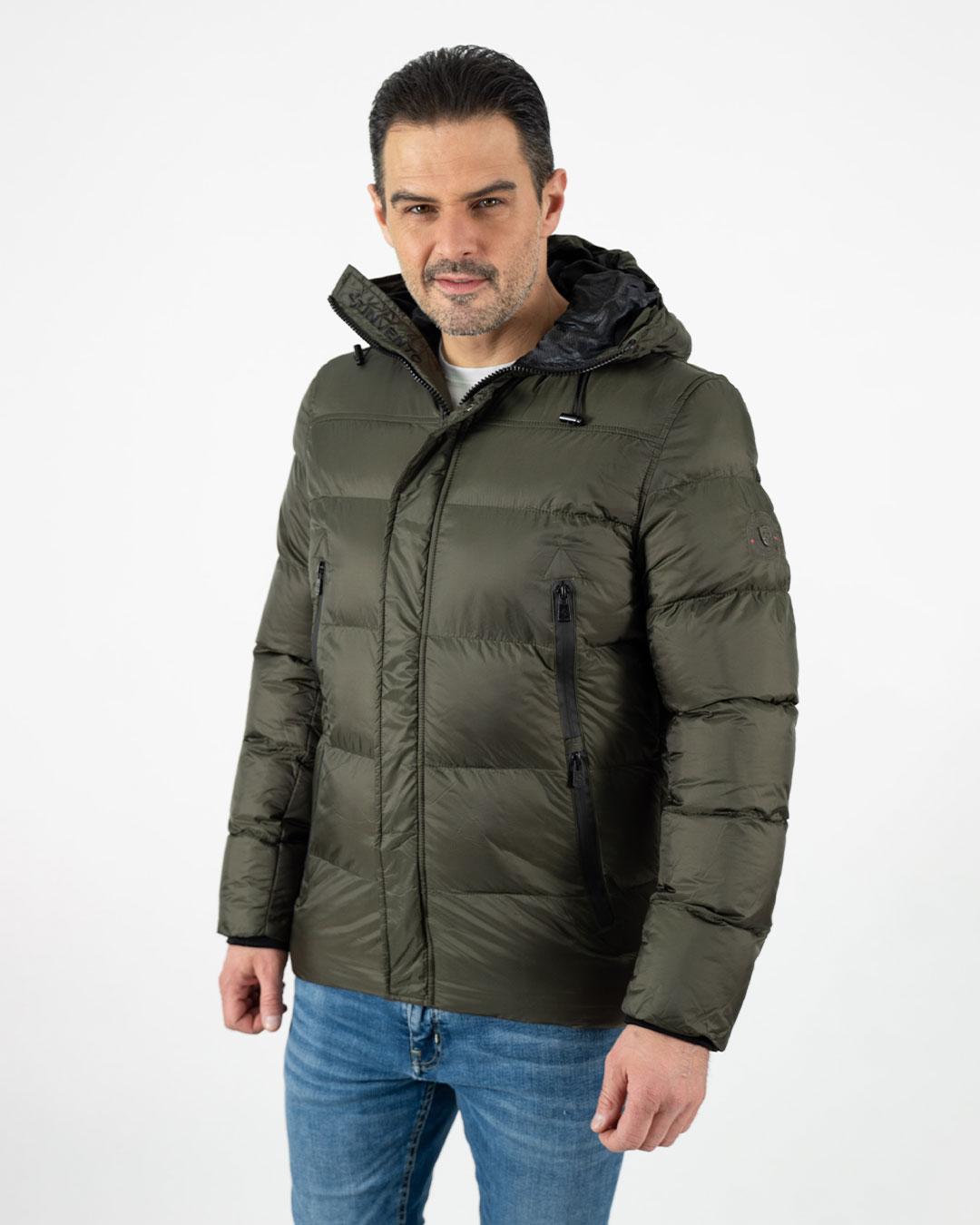 INVENTO Muška jakna Den, Maslinasta