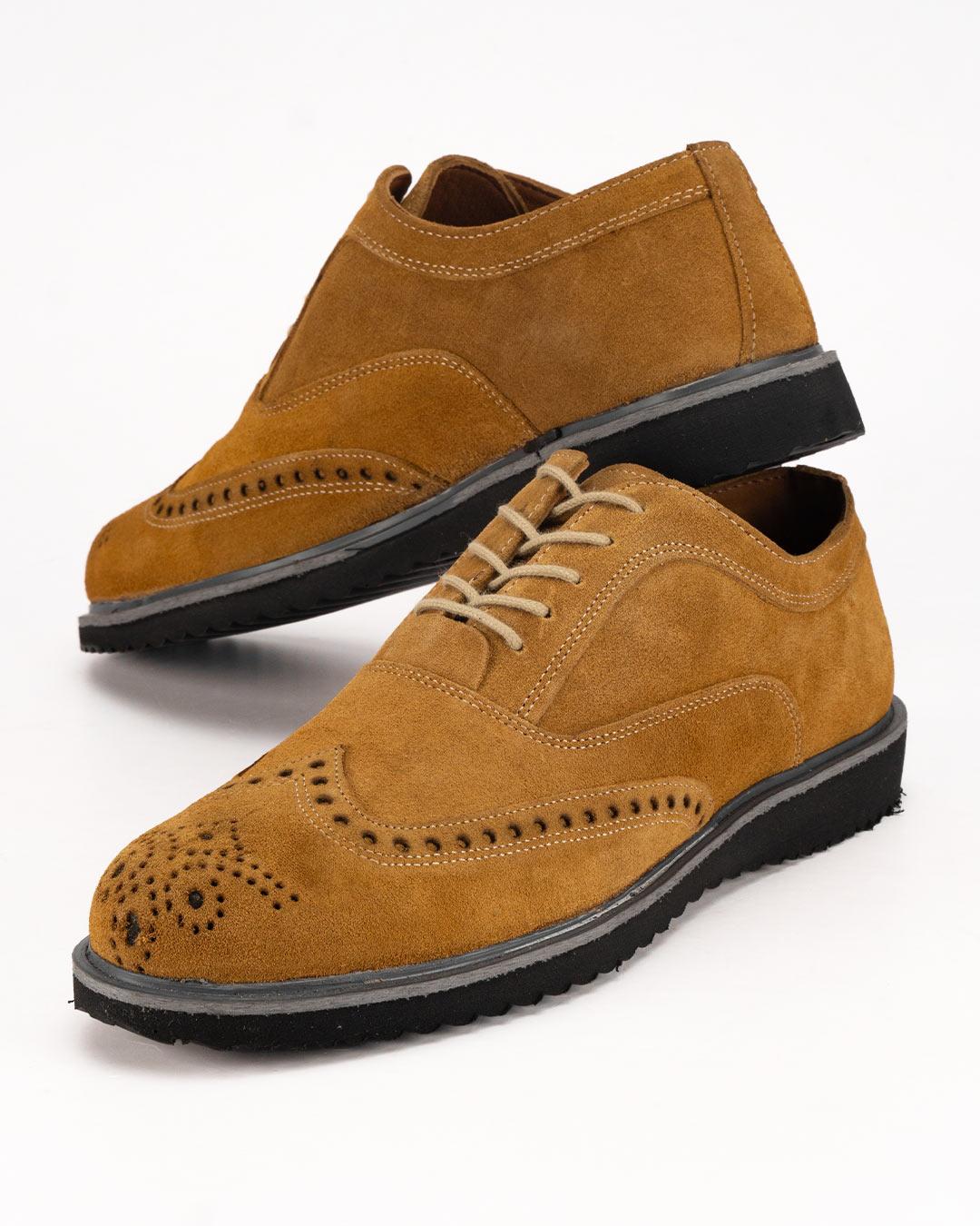 LA FORCE Muške kožne cipele YK-4914-1, Smeđe