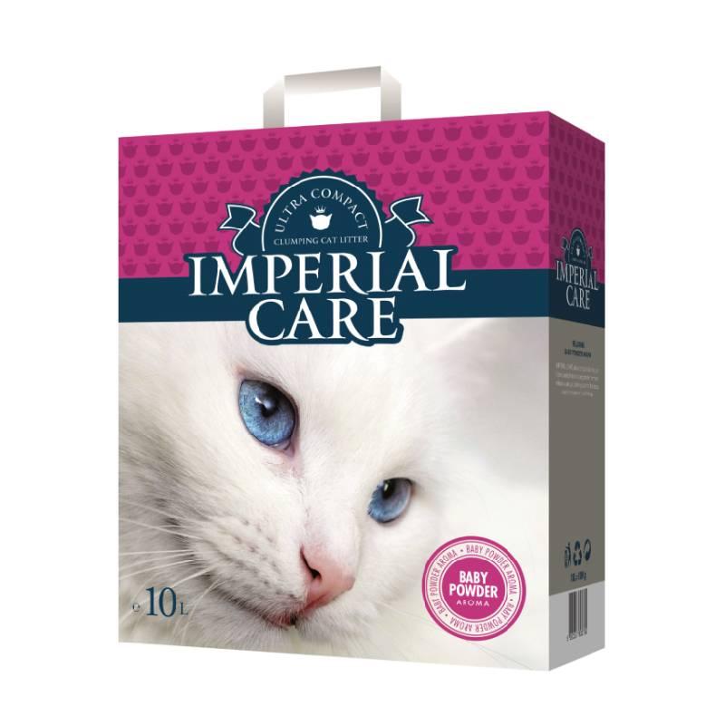 Imperial Care Grudvajući posip za mačke sa aromom bebi pudera, 10kg
